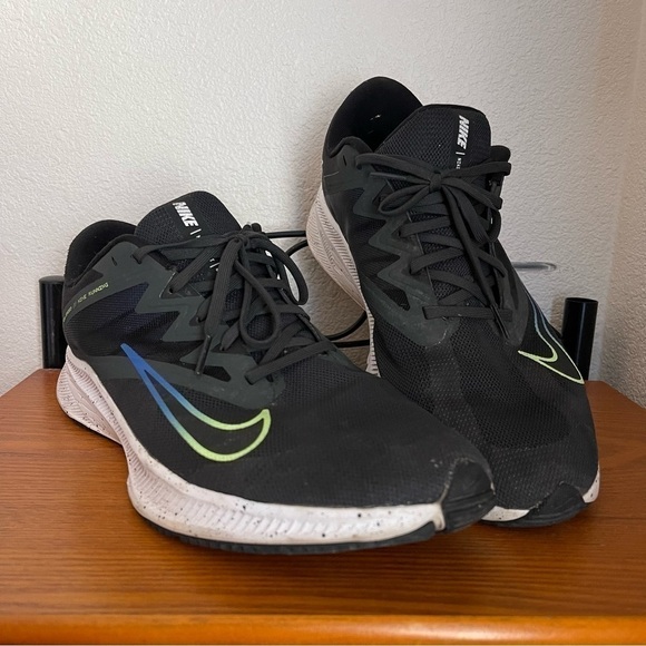 Men's Quest 3 DJ Black Running Shoes DH0203-001 size 13 - Picture 6 of 8